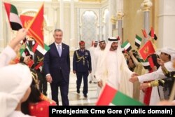 Doček za predsjednika Crne Gore Mila Đukanovića 2019. u Emiratima