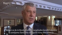 Thaci: Američka uloga je nezamenjiva, životna pitanja u fokusu Thaci: Američka uloga je nezamenjiva, životna pitanja u fokusu