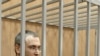 Mikhail Khodorkovsky at a court hearing in Moscow in 2005
