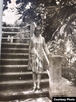 ნათელა ჯიშკარიანი სოხუმის სახლში