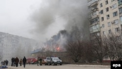 Обстріл Маріуполя, 24 січня 2015 року