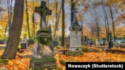 Старыя праваслаўныя могілкі ў Варшаве. Ілюстрацыйнае фота