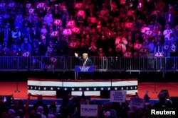 Donald Trump na predinauguracijskom skupu u Washingtonu 19. januara 2025.