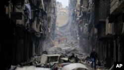 عکس یک منطقه زلزلهزده در ترکیه