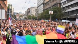 Povorka ponosa u Beogradu, 18. septembar 2021.